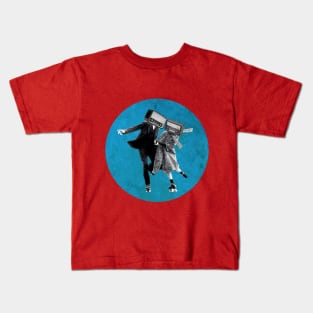 Radio roller skaters Kids T-Shirt